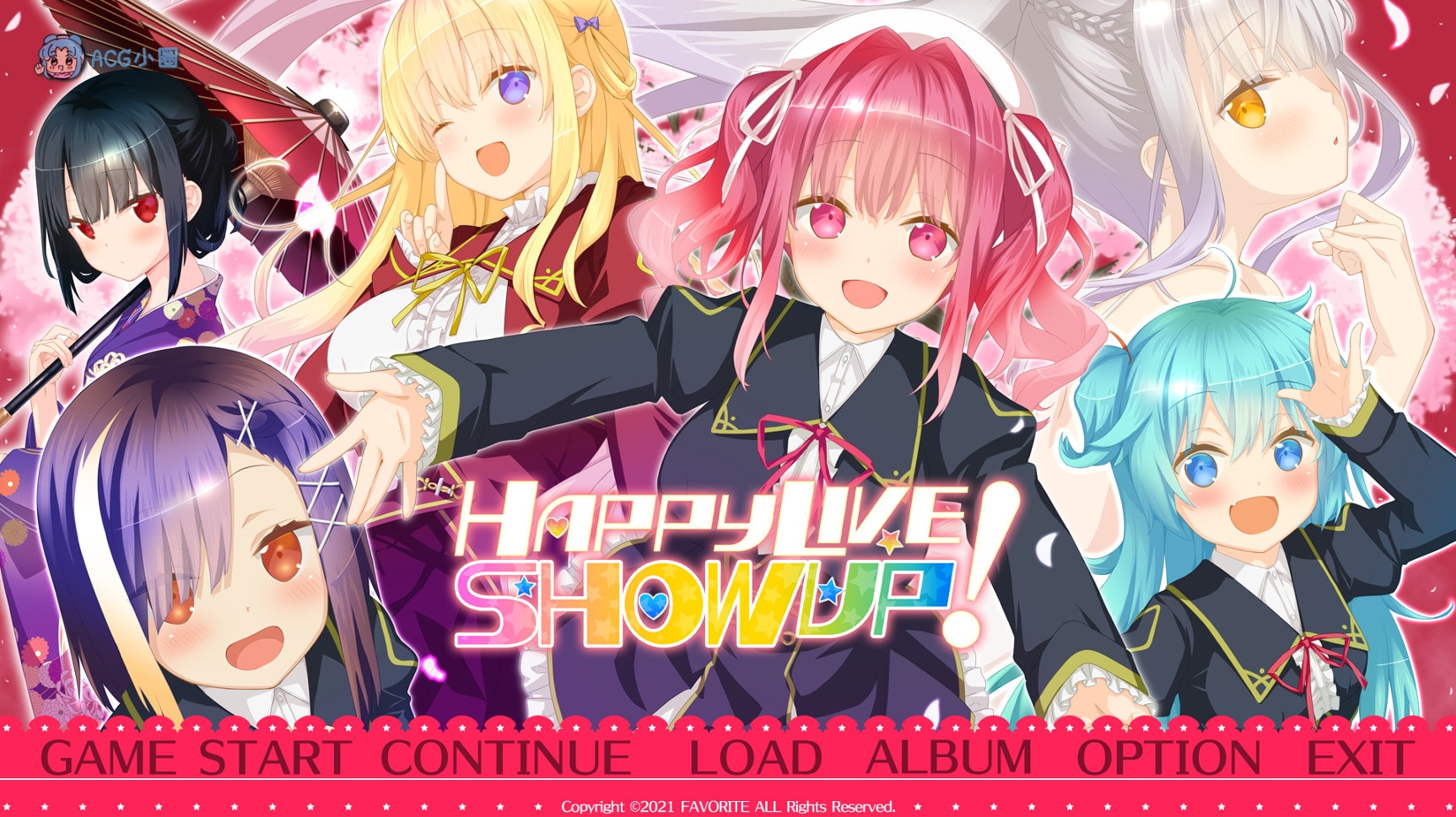 PC【ADV/CV】Happy Live,Show Up!  ハッピーライヴ ショウアップ！官中移植日版 官方中文版【8.38G】